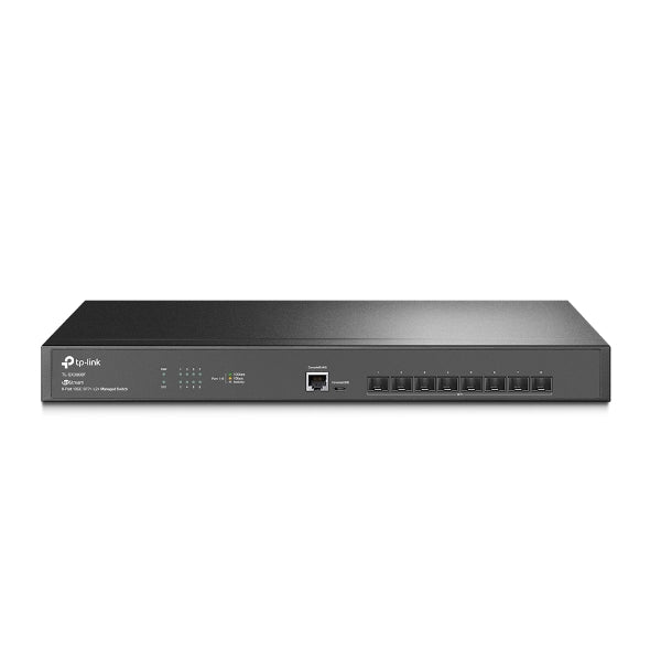 TP-Link TL-SX3008F JetStream 8-Port 10GE SFP+ L2+ Managed Switch, SFP+, Omada SDN, Static Routing, L2/L3/L4 QoS, IGMP snooping, Standalone Management TP-Link TL-SX3008F JetStream 8-Port 10GE SFP+ L2+ Managed Switch, SFP+, Omada SDN, Static Routing, L2/L3/L4 QoS, IGMP snooping, Standalone Management